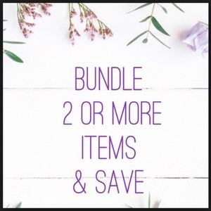 Bundle 2 or more items & save